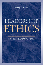 Leadership Ethics; An Introduction (Hardback) 9780521875837