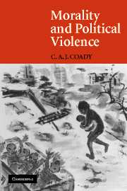 Morality and Political Violence (Hardback) 9780521560009