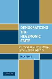 Democratizing the Hegemonic State; Political Transformation in the Age of Identity (Hardback) 9780521880886