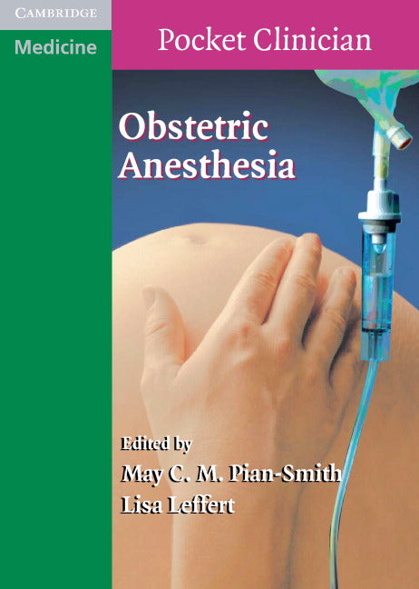 Obstetric Anesthesia (Paperback) 9780521709392