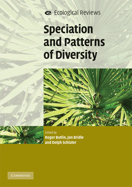 Speciation and Patterns of Diversity (Paperback) 9780521709637