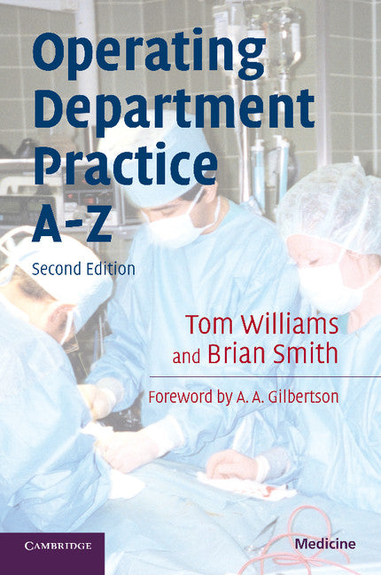 Operating Department Practice A-Z (Paperback) 9780521710213