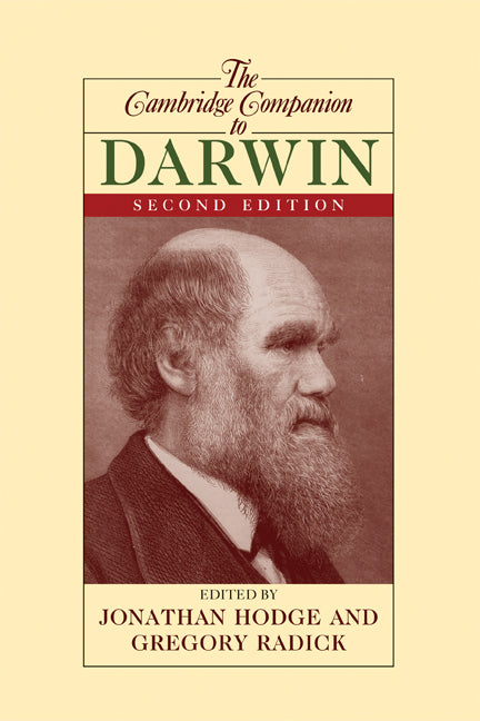 The Cambridge Companion to Darwin (Paperback) 9780521711845