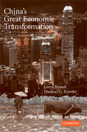 China's Great Economic Transformation (Hardback) 9780521885577