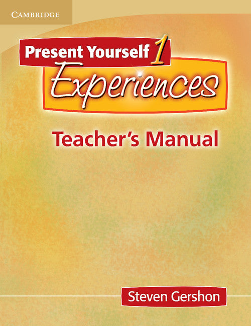 Present Yourself 1 Teacher's Manual; Experiences (Paperback) 9780521713290