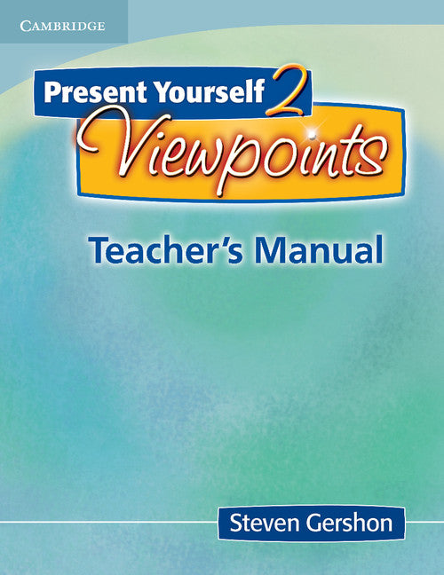 Present Yourself 2 Teacher's Manual; Viewpoints (Paperback) 9780521713313