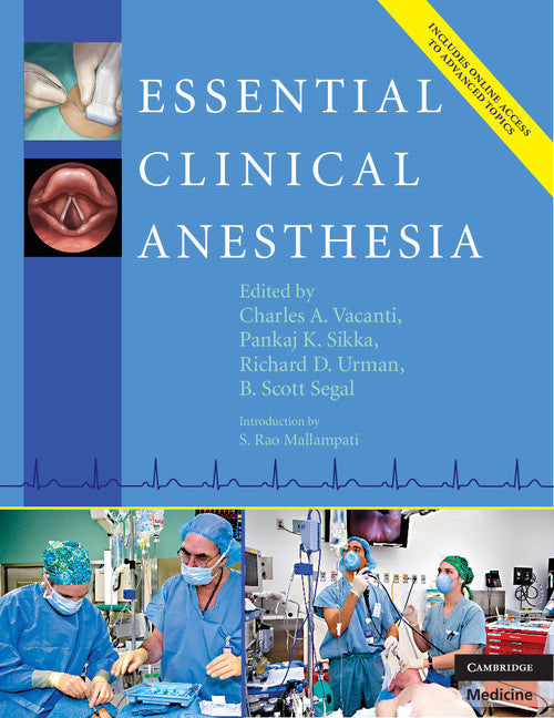 Essential Clinical Anesthesia (Paperback) 9780521720205