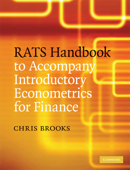 RATS Handbook to Accompany Introductory Econometrics for Finance (Paperback) 9780521721684