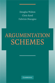 Argumentation Schemes (Hardback) 9780521897907