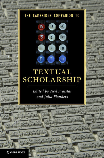 The Cambridge Companion to Textual Scholarship (Paperback) 9780521730297
