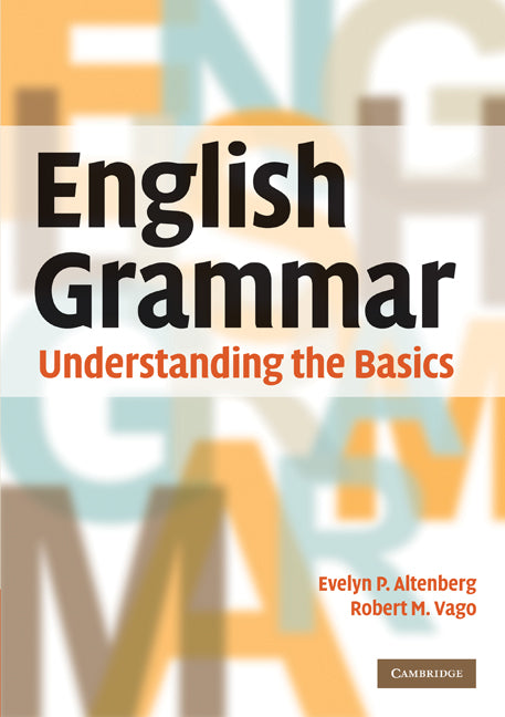 English Grammar; Understanding the Basics (Paperback) 9780521732161