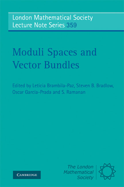 Moduli Spaces and Vector Bundles (Paperback) 9780521734714