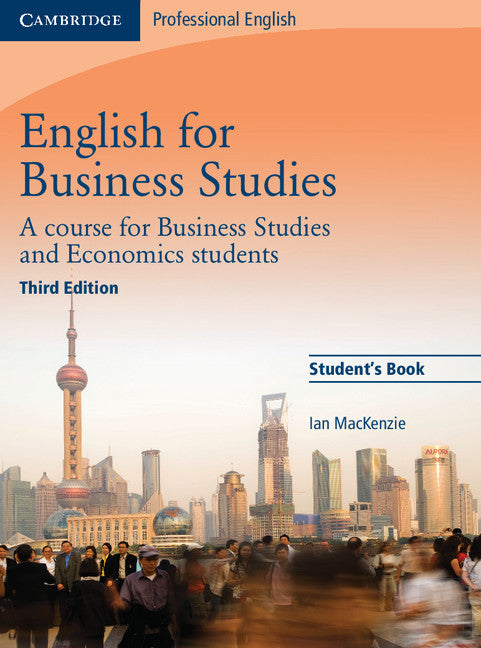 English for Business Studies Student's Book; A Course for Business Studies and Economics Students (Paperback) 9780521743419