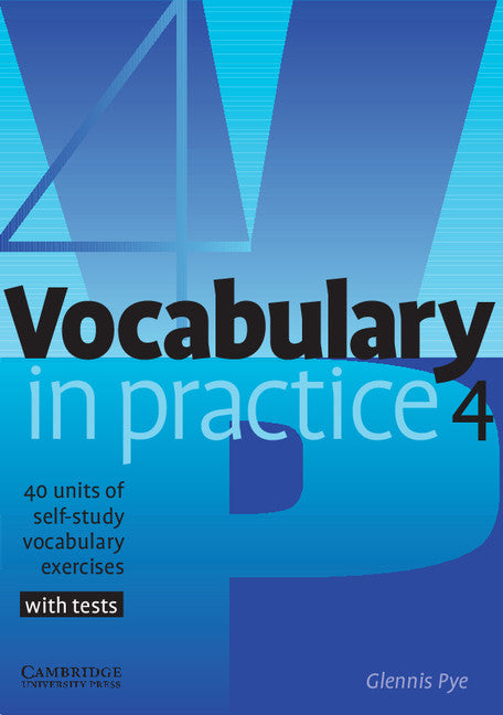 Vocabulary in Practice 4 (Paperback) 9780521753760