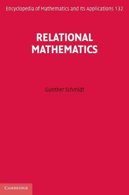 Relational Mathematics (Hardback) 9780521762687