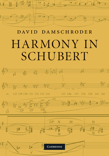 Harmony in Schubert (Hardback) 9780521764636