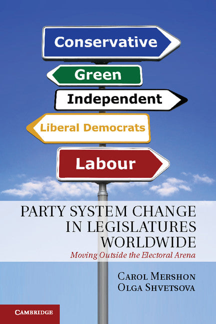 Party System Change in Legislatures Worldwide; Moving Outside the Electoral Arena (Hardback) 9780521765831