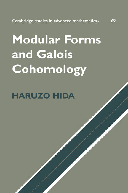 Modular Forms and Galois Cohomology (Hardback) 9780521770361