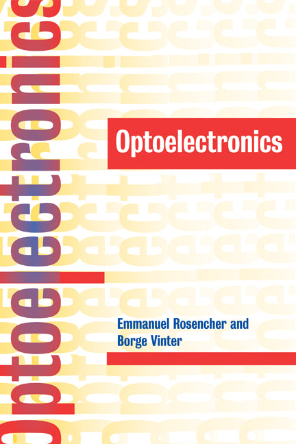 Optoelectronics (Hardback) 9780521771290