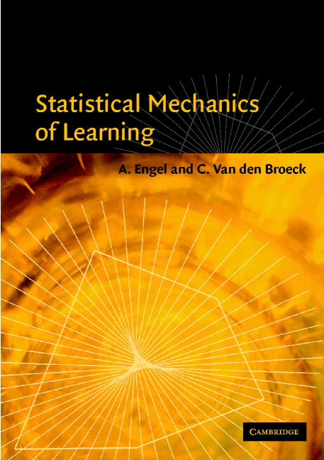 Statistical Mechanics of Learning (Hardback) 9780521773072