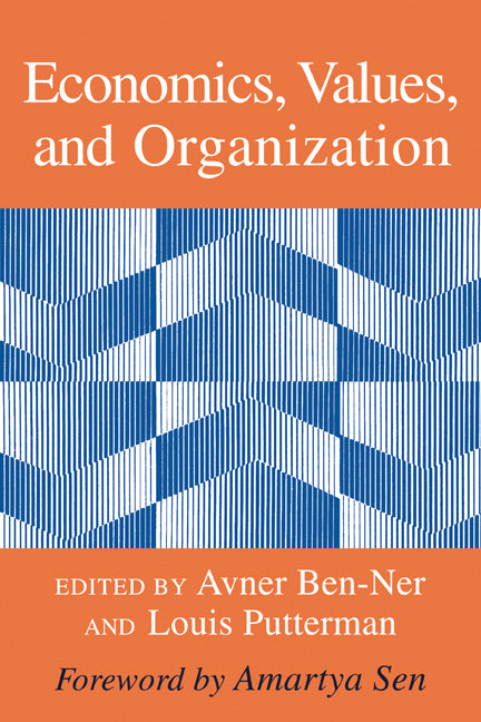 Economics, Values, and Organization (Paperback) 9780521774116