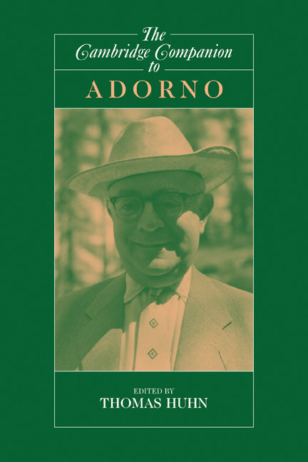 The Cambridge Companion to Adorno (Paperback) 9780521775007