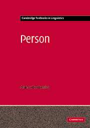 Person (Hardback) 9780521772143