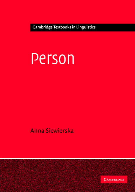 Person (Paperback) 9780521776691