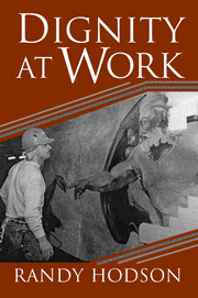 Dignity at Work (Hardback) 9780521771313