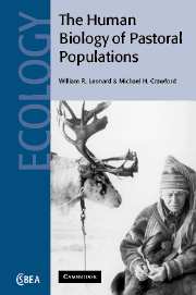 The Human Biology of Pastoral Populations (Paperback / softback) 9780521081634