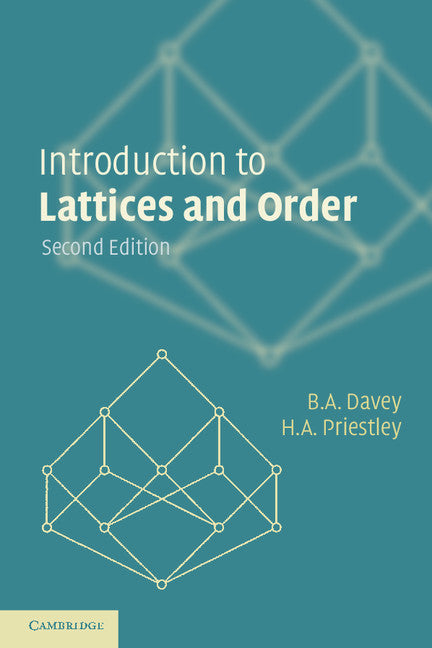 Introduction to Lattices and Order (Paperback) 9780521784511