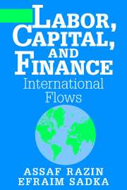 Labor, Capital, and Finance; International Flows (Hardback) 9780521780742