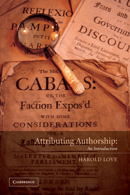 Attributing Authorship; An Introduction (Paperback) 9780521789486