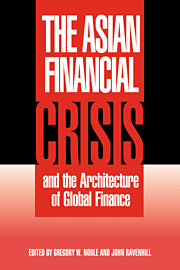 The Asian Financial Crisis and the Architecture of Global Finance (Paperback) 9780521794220