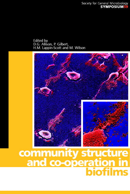 Community Structure and Co-operation in Biofilms (Hardback) 9780521793025