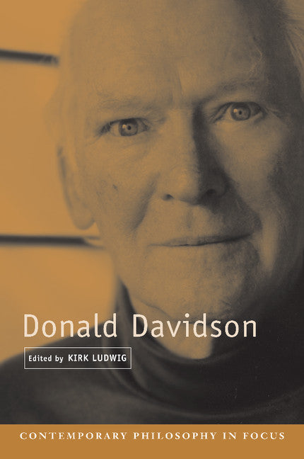 Donald Davidson (Paperback) 9780521793827