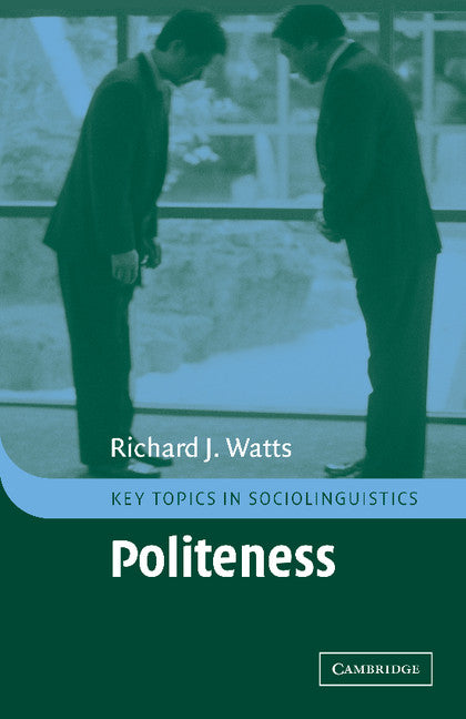 Politeness (Paperback) 9780521794060