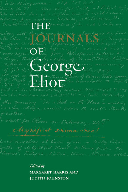 The Journals of George Eliot (Paperback) 9780521794572