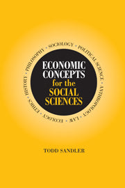 Economic Concepts for the Social Sciences (Hardback) 9780521792622