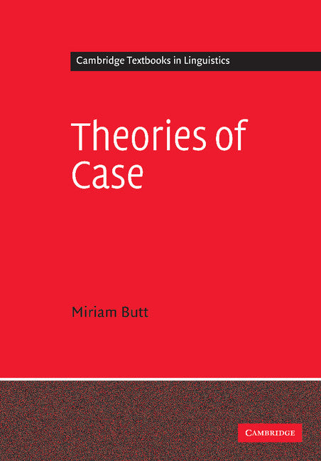 Theories of Case (Paperback) 9780521797313