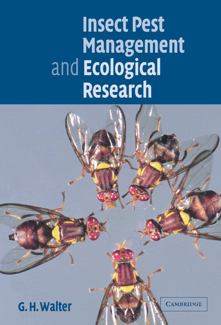 Insect Pest Management and Ecological Research (Hardback) 9780521800624