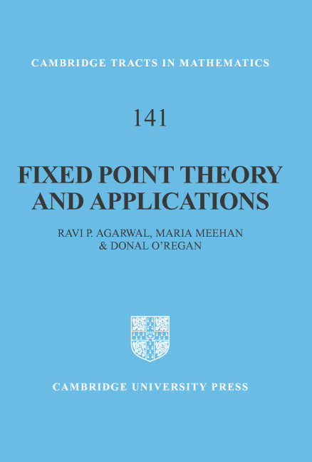 Fixed Point Theory and Applications (Hardback) 9780521802505