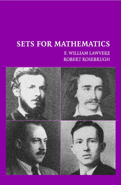Sets for Mathematics (Hardback) 9780521804448