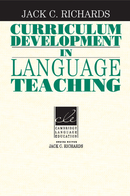 Curriculum Development in Language Teaching (Paperback) 9780521804912