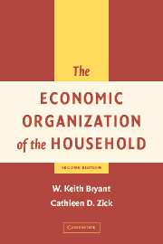 The Economic Organization of the Household (Hardback) 9780521801416