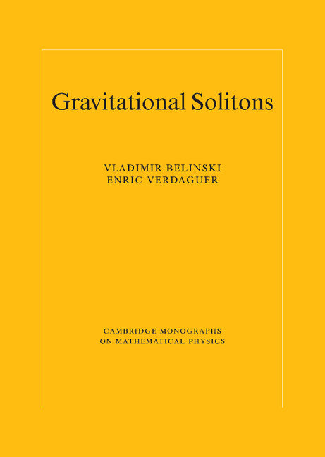 Gravitational Solitons (Hardback) 9780521805865