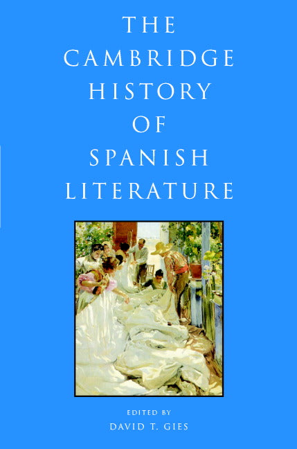The Cambridge History of Spanish Literature (Hardback) 9780521806183