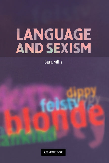 Language and Sexism (Hardback) 9780521807111