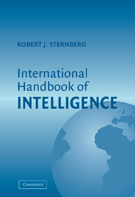 International Handbook of Intelligence (Hardback) 9780521808156