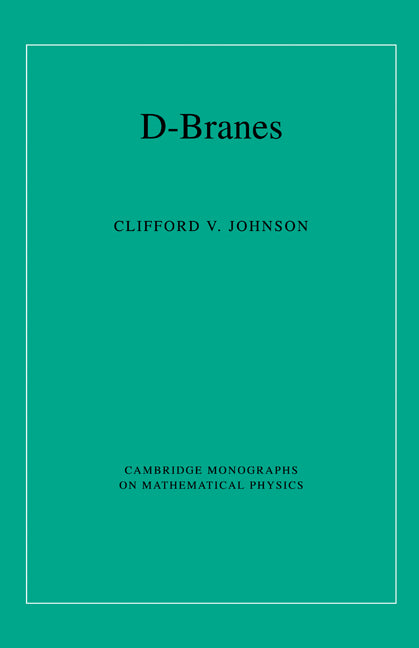 D-Branes (Hardback) 9780521809122
